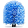 VITEVER Twist-On Cobweb Duster Head Brush, Fits Standard 3/4 inch Threaded Poles, Attachment Spider Web Duster Brush for Outdoor & Indoor Cleaning