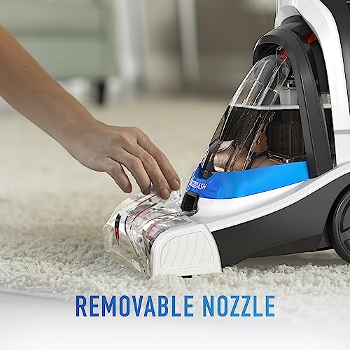 Hoover PowerDash Pet Compact Carpet Cleaner Machine, Lightweight Design, HeatForce Fast Drying, Antimicrobial Brush Roll, Pair with a Hoover Carpet Cleaner Solution