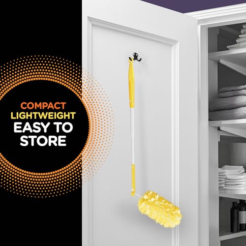 Swiffer 360 Dusters Extender Kit, 3 Unscented Dusters With Extendable handle (Packaging May Vary)