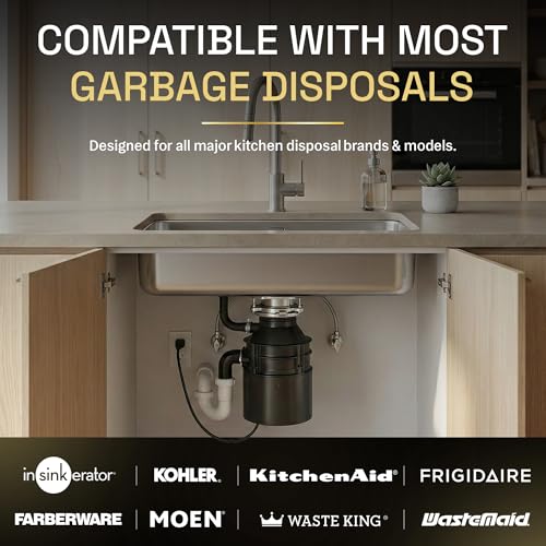 Zyro Garbage Disposal Cleaner and Deodorizer | 24 Pack | Kitchen Sink Cleaner Tablets | Eliminates Odor | Fights Grease & Buildup | Foaming Scrub Action | Citrus Fresh | 1 Year Supply
