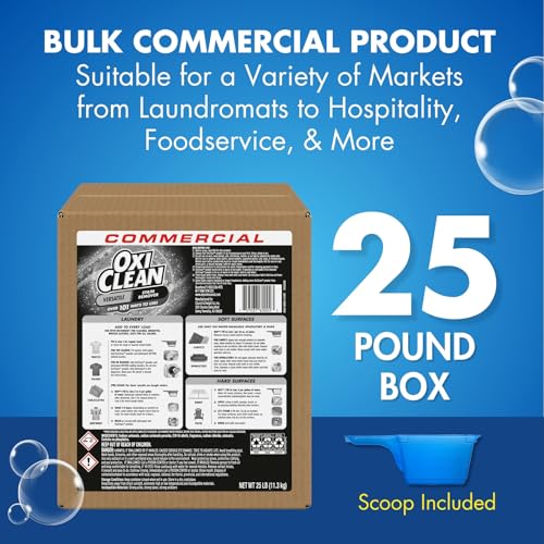 OxiClean Versatile Stain Remover Professional, 25 LB Bulk Box