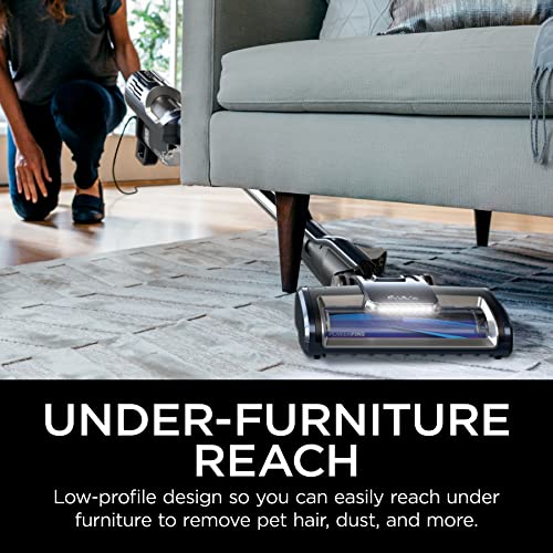 Shark HZ600C Ultralight Pet Pro Corded Stick Vacuum with PowerFins & Self-Cleaning Brushroll, Perfect for Pets, Converts to Hand Vacuum, Pet Power Brush, Crevice & Upholstery Tools, (Renewed)