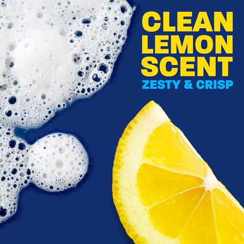 Dawn Powerwash Spray, Dish Soap, Dishwashing Liquid, Cleaning Supplies, Lemon, 1 Starter Kit + 3 Refills, 4 Units of 16oz (64oz)