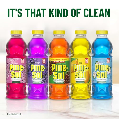 Pine-Sol Multi-Surface Cleaner, Cherry Blossom, 24 Fluid Ounces (Package May Vary)