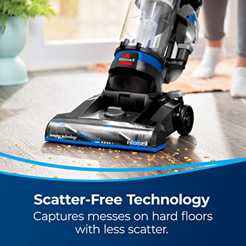 Bissell CleanView Upright Vacuum with Active Extension Wand, XL 2L Dirt Tank Capacity, Powerful Suction & OnePass Technology for Carpets & Hard Floors, 3536