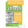 Affresh Dishwasher Cleaner, Helps Power Away Odor Causing Residues & Grime Inside Pump, Tub & Hoses, 6 Tablets, 6 Month Supply