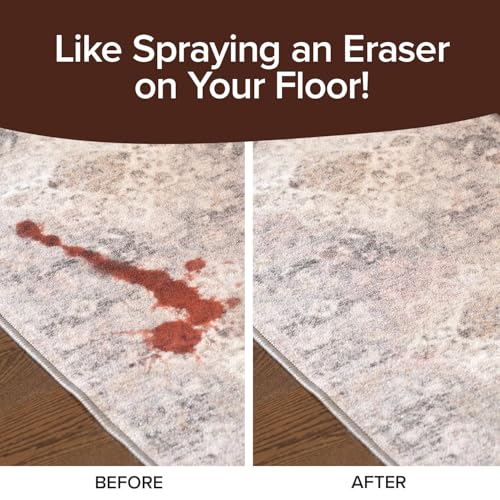 Bull Shot Carpet Spot & Stain Remover, AS SEEN ON TV, Made In USA, Just Point & Spray, Stain-Lifting Foam-Action, Coffee, Soda, Wine, Grease, New & Old Stains & More