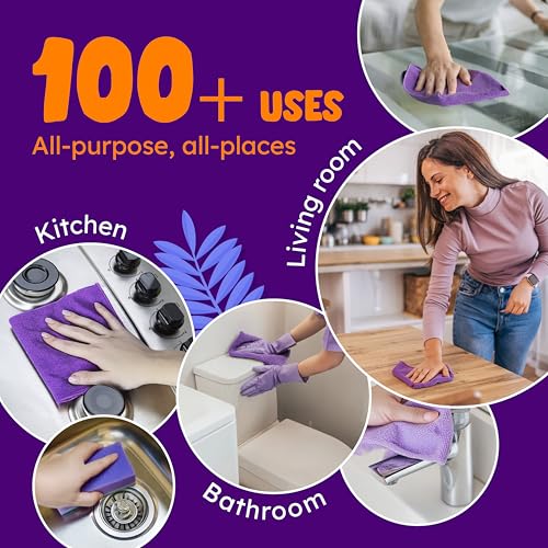 Originally Yellow Lavender distilled white vinegar for cleaning purpose Spray | Cleaning Vinegar For home | Living Room, Bathroom, & Kitchen | Plant-Derived All Purpose Cleaner Spray | 3 Pack
