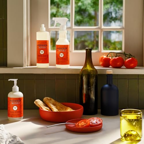 Mrs. MEYER'S CLEAN DAY Hand Soap, Tomato Vine Scent, 12.5 Fl Oz Bottle - 3 Pack