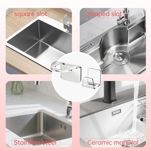 Sponge Holder, Dish Brush Holder, Compatible with OXO Good Grips Soap Dispensing Dish Scrub Brush.