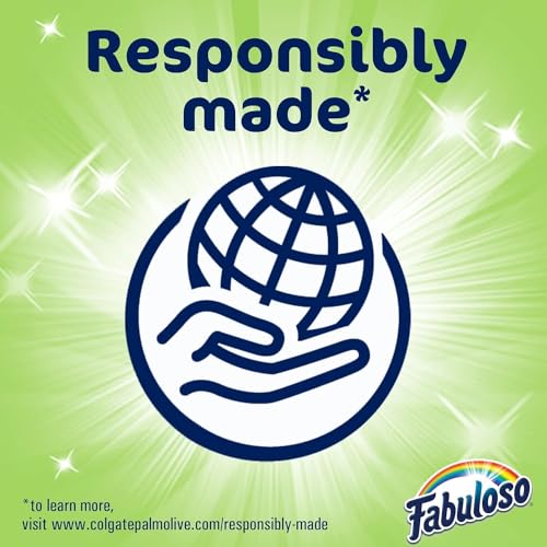 Fabuloso Multi-Purpose Cleaner Concentrate, Floor and Household Surface Cleaner, Makes Up to 64 Gallons, 128 fl oz