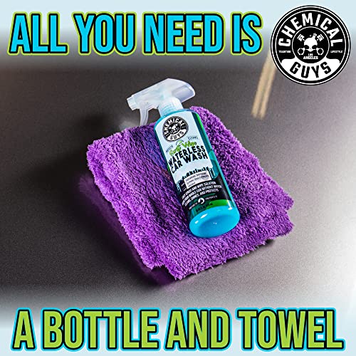 Chemical Guys Swift Wipe Sprayable Waterless Car Wash Spray - Spray and Wipe to Safely Clean and Shine Cars, Trucks, Motorcycles, RV & More, High Lubrication Formula, 16 oz