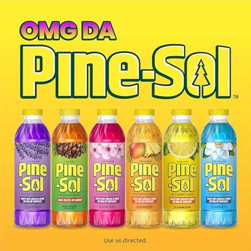 Pine-Sol Multi-Surface Cleaner, Lemon Fresh, 14 Fluid Ounces (Pack May vary)