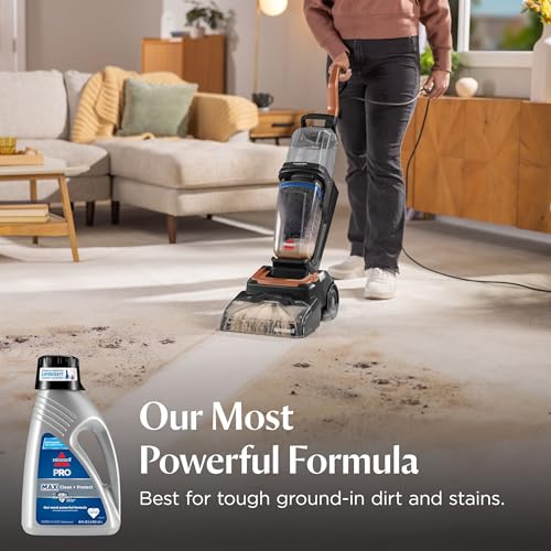 Bissell 78H63 Deep Clean Pro 4X Deep Cleaning Concentrated Carpet Shampoo, 48 ounces - Silver
