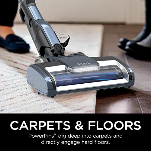 Shark HZ600C Ultralight Pet Pro Corded Stick Vacuum with PowerFins & Self-Cleaning Brushroll, Perfect for Pets, Converts to Hand Vacuum, Pet Power Brush, Crevice & Upholstery Tools, (Renewed)