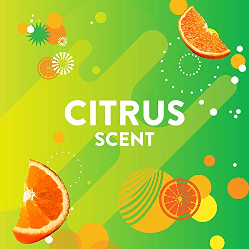 Scrubbing Bubbles Fresh Gel Toilet Bowl Cleaning Stamps, Helps Keep Toilet Clean and Helps Prevent Limescale & Rings, Citrus Scent, 1 Dispenser with 6 Fresh Gel Stamps (Pack of 2)