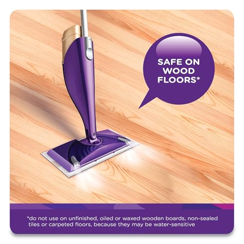 Procter & Gamble Swiffer 77809 Wetjet System Cleaning-Solution Refill, Original Scent, 1.25 L Bottle, 4/Carton