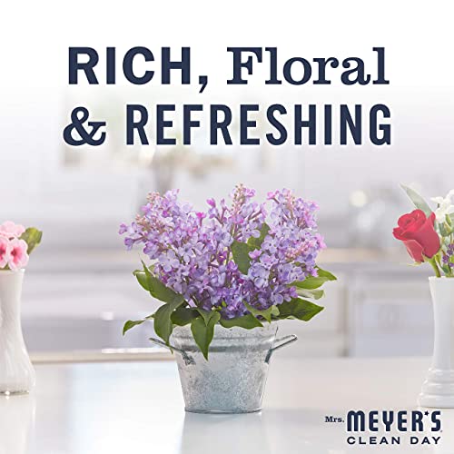 Mrs. MEYER'S Kitchen Set, Dish Soap, Hand Soap, and Multi-Surface Cleaner, 3 CT (Lilac)