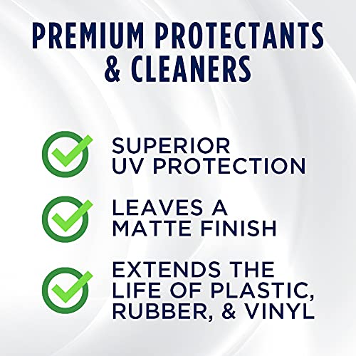 303 Products Automotive Protectant Spray, UV Protection for Car Interior & Exterior – Protects Vinyl, Plastic & Rubber, Repels Dust & Dirt, Matte Finish, 16 oz