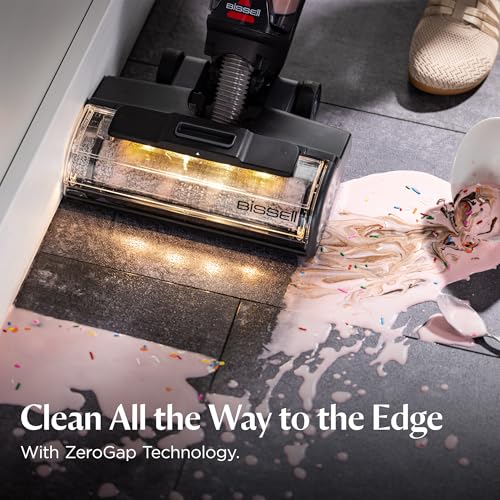 BISSELL CrossWave HydroScrub Plus Cordless Wet Dry Vacuum Mop, Floor Cleaner with Edge Cleaning & Headlights, 45-Minute Runtime, Multi-Surface, Hard Floor Sanitize, & Clean Out Formula Included, 4275E