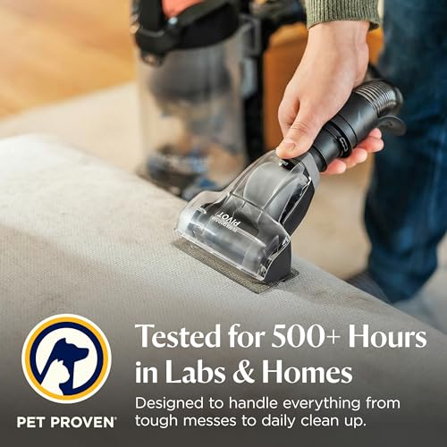 Bissell SurfaceSense Allergen Lift-Off Pet Upright Vacuum, with Tangle-Free Multi-Surface Brush Roll, LED Headlights, & Lift-Off Technology