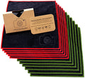 Clean & Clear Microfiber Cleaning Cloth, Extra Large [12 Pack] Ultra Premium Microfiber Cleaning Cloth - Microfiber Cloth for Camera Lens, Glasses, Screens, and All Lens.