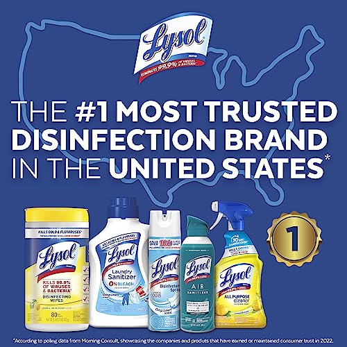 Lysol Pro All-Purpose Cleaner, Advanced Deep Cleaning Sanitizing and Disinfecting Spray, For Commercial Use, Use to Clean and Deodorize, Lemon Breeze Scent, 32oz (Pack of 1)