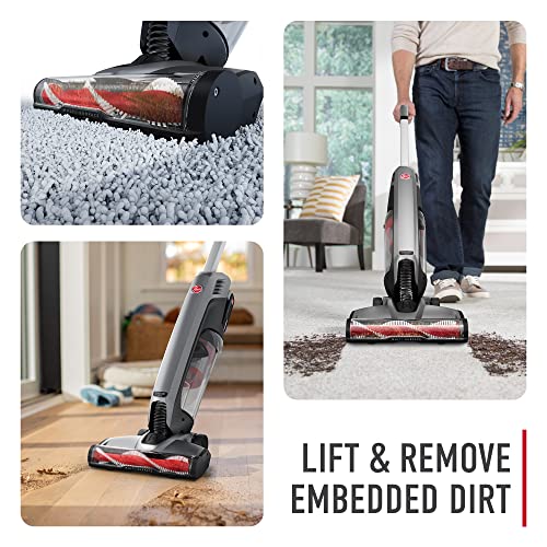 Hoover ONEPWR Evolve Pet Cordless Vacuum Cleaner, Black, Lightweight Stick Vac, Small Upright Vacuum Cleaner, Ideal for Pet Hair, Large Dirt Cup Capacity, Cordless Convenience