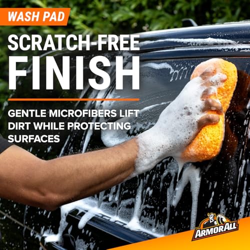 Armor All Premier 8-Piece Car Care Kit - Complete Car Detailing Set with Wax, Wash, Glass & Tire Cleaners, Gift for Car Lovers