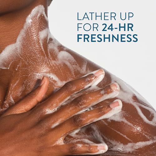 Native Sea Salt & Cedar Scent 24-Hr Refreshing Clean Body Wash for Men & Women, for All Skin Types Incl. Sensitive, Leaves Skin Feeling Clean & Soft, Free of Phthalates, Sulfates & Parabens, 18 oz