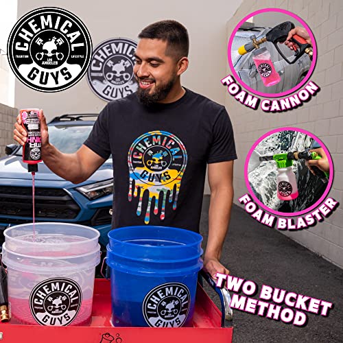 Chemical Guys Mr. Pink Car Wash Soap - 64 oz Super Suds Foaming Car Wash Soap for Cannon, Blaster, or Bucket Washing - pH Balanced, Safe on Wax, Sealant, Ceramic, and Clear Coat Finishes