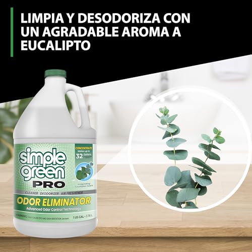 Simple Green Pro Odor Eliminator Eucalyptus Scent 1 Gallon