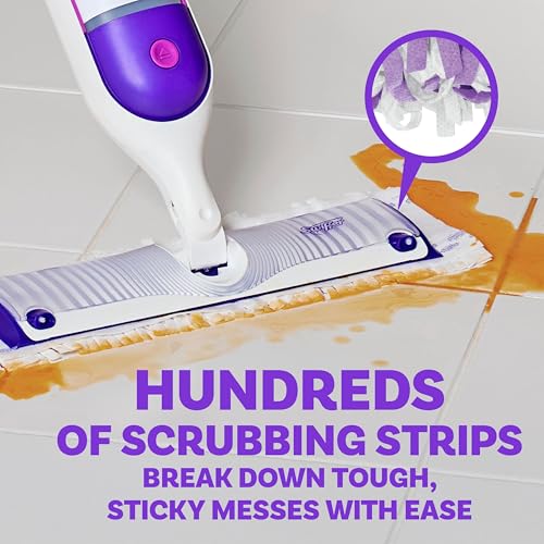 Swiffer PowerMop Multi-Surface Mopping Pad Refills for Floor Cleaning, 5 count