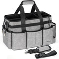 Shupaii Wearable Cleaning Caddy Bag, Cleaning Caddy Supplies Organizer with Handles for Cleaners & Housekeeper, Under Sink & Car Cleaning Tool Organizers Bag with Adjustable Shoulder Strap&Waist Belt