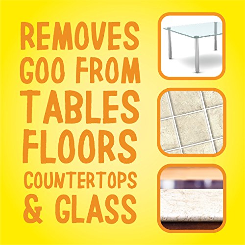 Goo Goo Glue and Tape Adhesive Remover - 4 Ounce - Removes Adhesives Stickers Crayon Glue Tape Gum Window Decals Glitter Labels