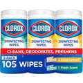 Clorox Disinfecting Cleaning Wipes Variety Pack, 35 Count Each (Package May Vary)