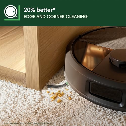 iRobot Roomba Max 705 Robot Vacuum with AutoEmpty Dock, Powerful Suction, Dual Rubber Anti-Tangle Brushes, LiDAR Navigation, Obstacle & Anti-Fall Detection, for Carpet and Hard Floors
