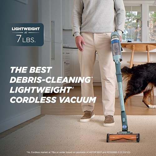 Shark PowerDetect Speed Plus Clean & Empty | Cordless Stick Vacuum Cleaner with Auto-Empty | Lightweight | Exclusive Pet Hair Accessories | Carpet, Hard Floors | 60-Min Runtime | Frosted Sage | IA3243