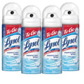 Lysol To Go Disinfectant Spray, Travel Size Sanitizing, For On-the-Go Disinfecting and Deodorizing, Crisp Linen, 1.5 Fl. Oz (Pack of 4)