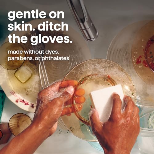 Method Super Shine Foaming Dish Spray Starter Kit, Reuse With Trigger, Powered by Enzymes, Dewy Daze Scented
