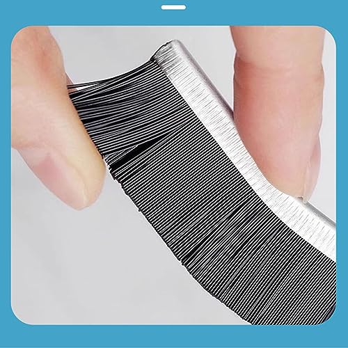 Crevice Cleaning Brush, Bathroom Gap Cleaning Brush, Hard Bristle Brush for Cleaning, Multifunctional Gap Brush, for Blind, Baseboard, Fan, Window or Sliding Door Track (5pcs)