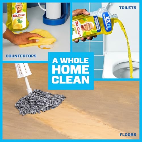 Mr. Clean, Multi-Surface Cleaner Lemon, 23 Fl Oz