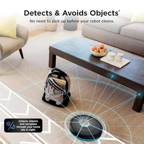 Shark AV2501AE AI Robot Vacuum with XL HEPA Self-Empty Base, Bagless, 60-Day Capacity, LIDAR Navigation, Perfect for Pet Hair, Compatible with Alexa, Wi-Fi Connected, Carpet & Hard Floor, Black