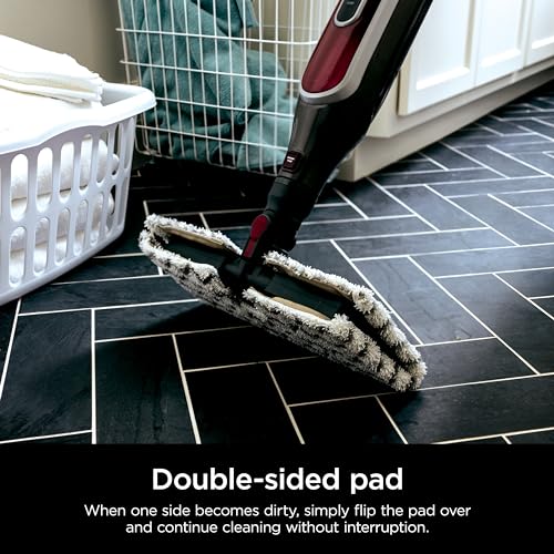 Shark Genius Hard Floor Cleaning System Pocket (S5003D) Steam Mop, Burgundy/Gray