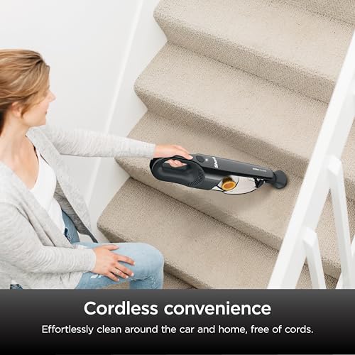 Shark UltraCyclone™ Pet Pro Plus Cordless Hand Vacuum, Powerful Suction, Handheld Vacuum for Car & Home, Pet Power Brush, Crevice Tool, Scrubbing Brush, XL Dust Cup, Black, CH951