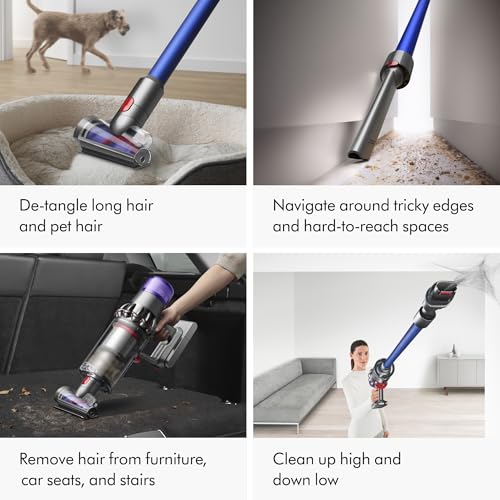 Dyson V11 Cordless Vacuum, 185AW, 3 Power Modes, Up to 60 Minutes,² Deep Cleans Hard Floors and Carpets, Detangles pet Hair, Converts to Handheld