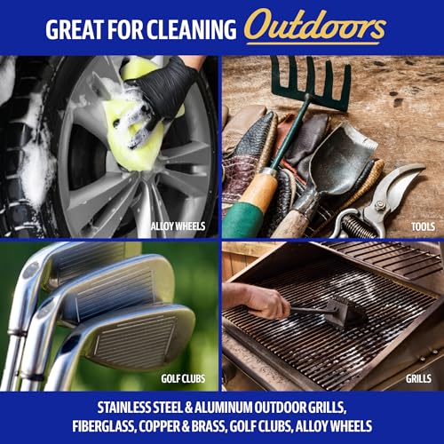 Bar Keepers Friend Soft Cleanser 13 oz + Spray & Foam Multipurpose MORE Spray Cleaner 25.4 oz, Multi Purpose Cleaner Bundle, Removes Grease, Rust Stains, Soap Scum & More in Home & Outdoors