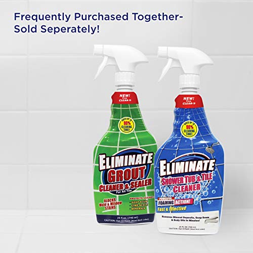 Clean-X Eliminate Shower Tub & Tile Cleaner- 32 fl oz. - Shower Cleaner by UNELKO Invisible Shield (3)