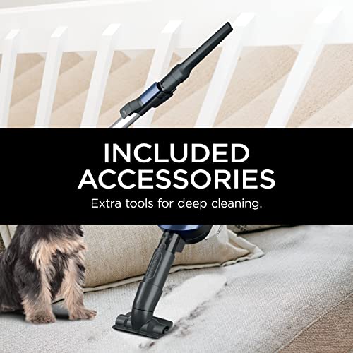 Shark HZ600C Ultralight Pet Pro Corded Stick Vacuum with PowerFins & Self-Cleaning Brushroll, Perfect for Pets, Converts to Hand Vacuum, Pet Power Brush, Crevice & Upholstery Tools, (Renewed)