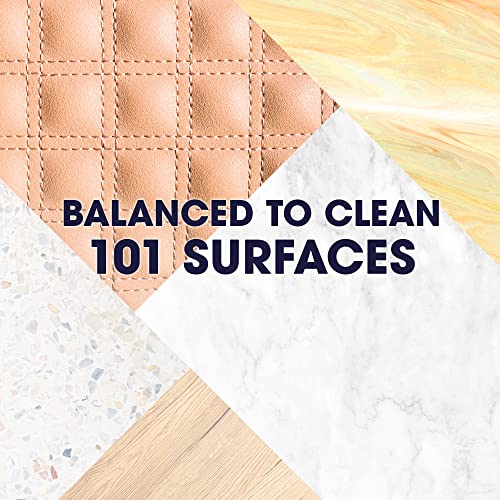 Pledge pH-Balanced Multisurface Spray, Gently Clean 101 Surfaces, Remove Dust and Messes, No Residue - Rainshower Scent, 9.7oz, Pack of 3